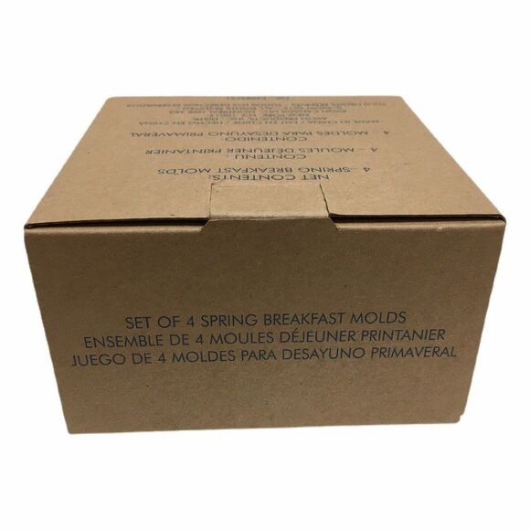 Avon Set of 4 Spring Breakfast Molds (Flower, Cat, Rabbit & Butterfly) NEW!!! - Picture 2 of 11